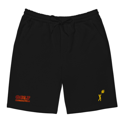 [fire shot] Men's fleece shorts