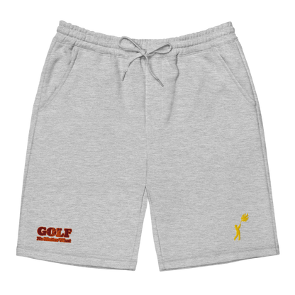 [fire shot] Men's fleece shorts