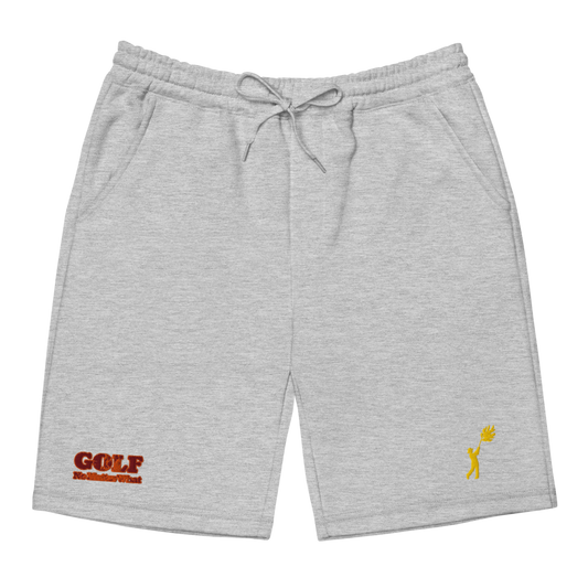 [fire shot] Men's fleece shorts